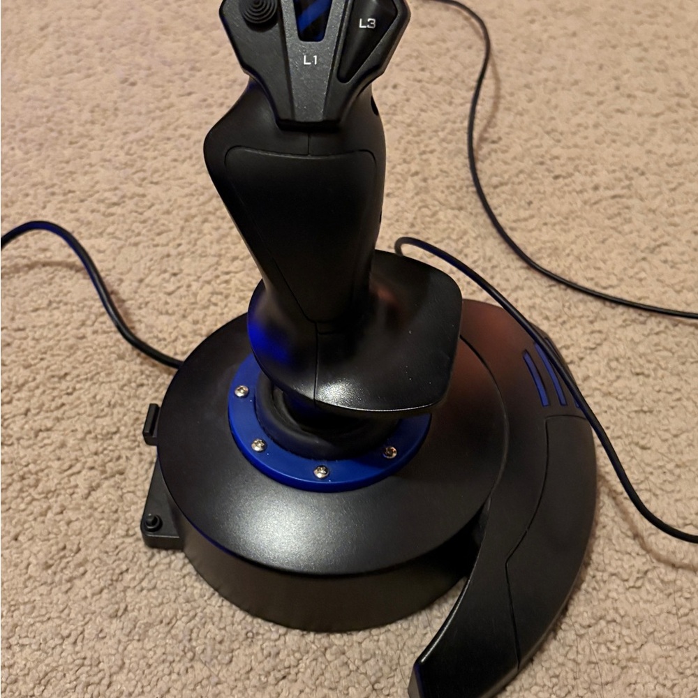 Sony Black and Blue Gaming Joystick Controller